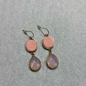 Pink Dangle Earrings
